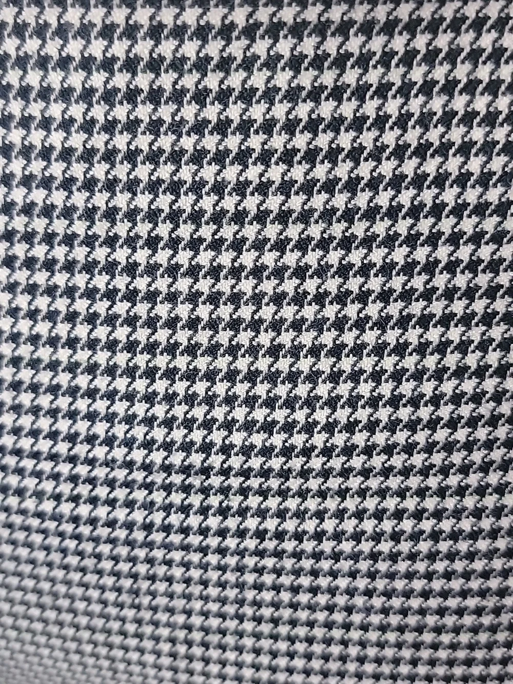 ANN TAYLOR Black Cream Houndstooth Wool Blend Classic Pencil Office‎ Skirt 10
